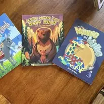 Custom illustrated book cover graphic design