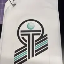 Custom printed Terrell golf towel